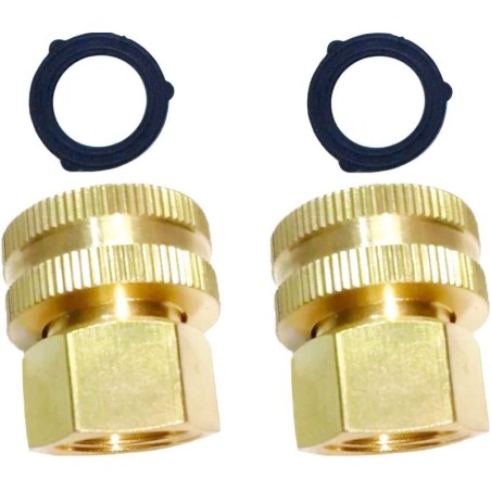 METAL UNION DOUBLE HEAD BRASS