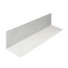 LENGTH WALL FLASHING 4" X 4" 26G PAINTED
