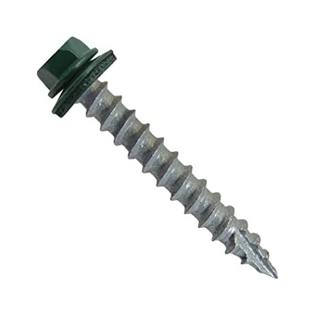 [Purlin Screw] Green 2 1/2"