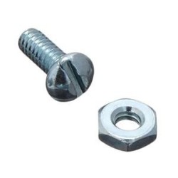 1" X 3/16" BOLT & NUT