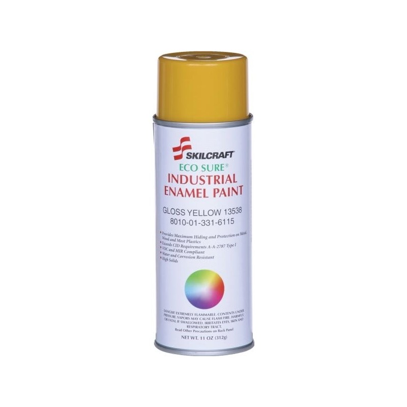KALEIDOSCOPE INDUSTRIAL ENAMEL HAZARD YELLOW- QT