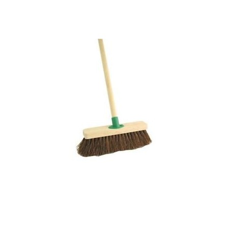 BASS  BROOM WITH  HANDLE 12"