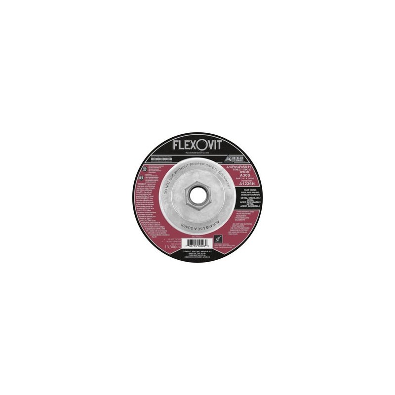 FLEXOVIT 4 1/2 X 9/32 X 7/8 STONE GRINDING