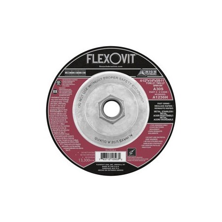 FLEXOVIT 4 1/2 X 9/32 X 7/8 STONE GRINDING